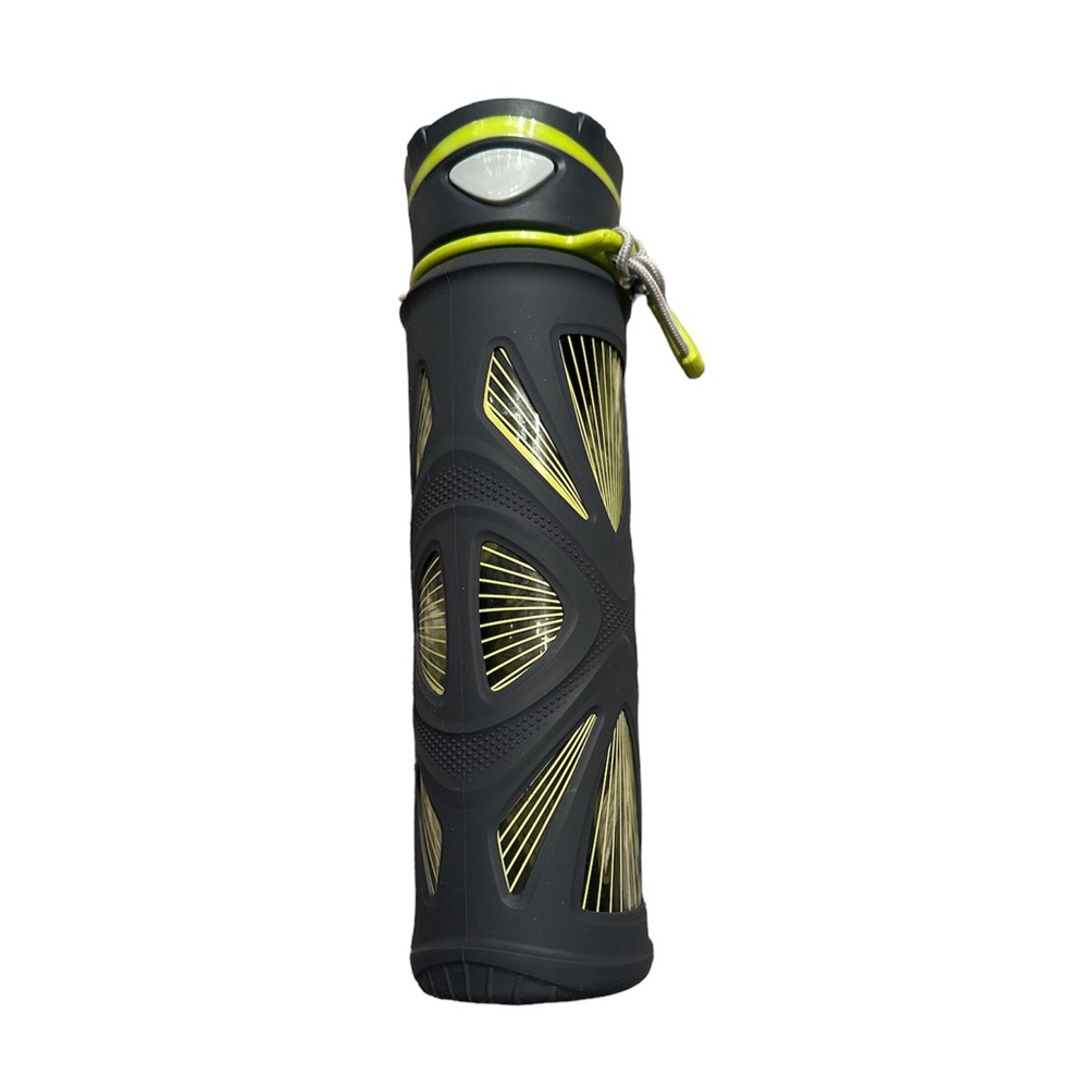 Zulu glass water bottle